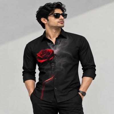 Men's Royal  Printed Shirt