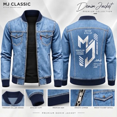 MJ CLASSIC Premium Men's Denim Jacket Collection