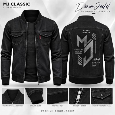 MJ CLASSIC Premium Men's Denim Jacket Collection