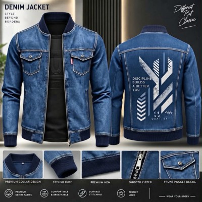 MJ CLASSIC Premium Men's Denim Jacket Collection
