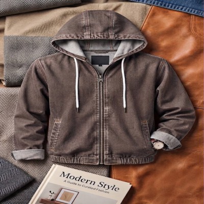 Premium 11 oz Denim Hoodie Jacket