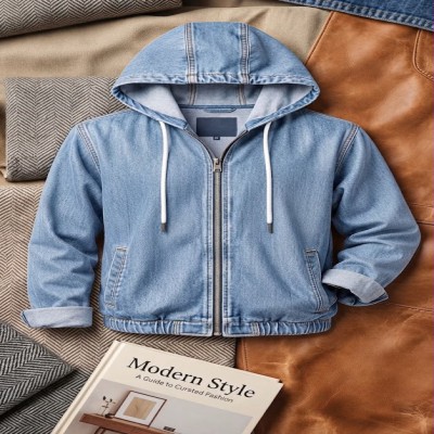 Premium 11 oz Denim Hoodie Jacket
